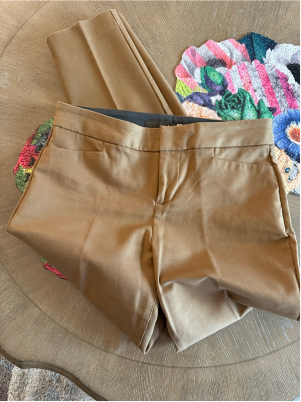 Crosby Brown Trousers Women's Size 4 - Picture 3 of 5